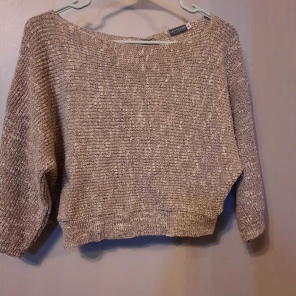 Earthbound Trading Co. Cropped Sweater